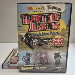 Throttle Junkies Ultimate Extreme Motocross Whatup Video Motorcycle DVD