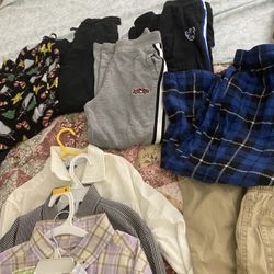 Boys Clothes Size 8 To 10/12