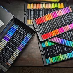 Pagather 120 Dual Tip Acrylic Markers