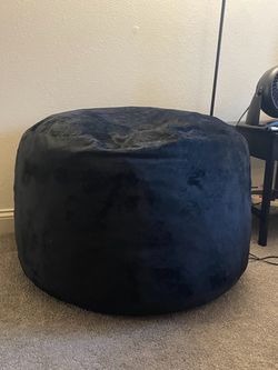 Black Foam Bag Chair