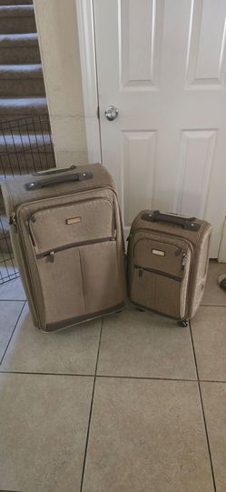Calvin Klein Brown Spinner Luggage Set (2-Piece, Small & Large)