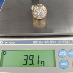 RING 14K   39.1 GR SIZE 13