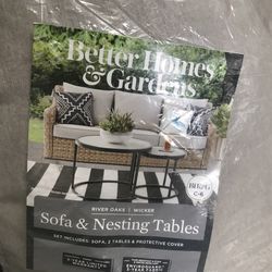 Sofa And Nesting Tables