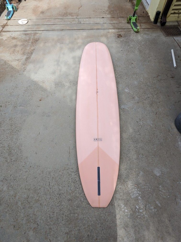 9'6" Single Fin Nose Rider Longboard Surfboard New