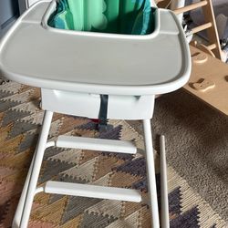Ikea High Chair With Padding And Covers 