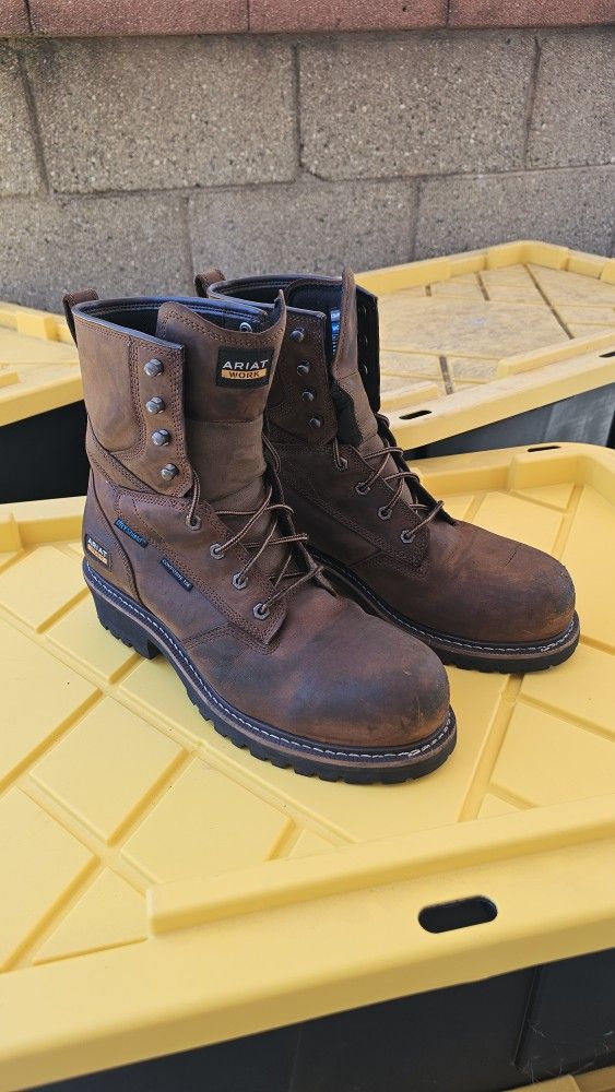 Size 11 D Ariat Work Boots Composite Toe