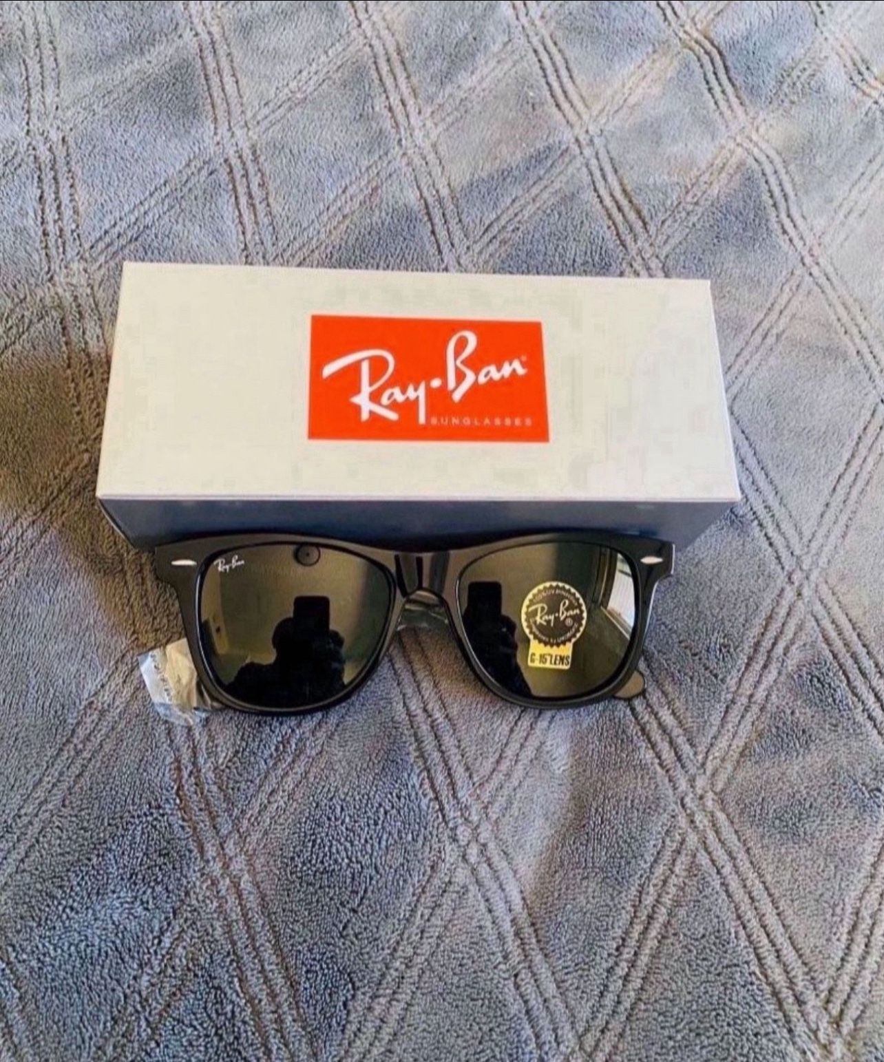 RayBan WAYFARER Sunglasses LARGE Frame AUTHENTIC