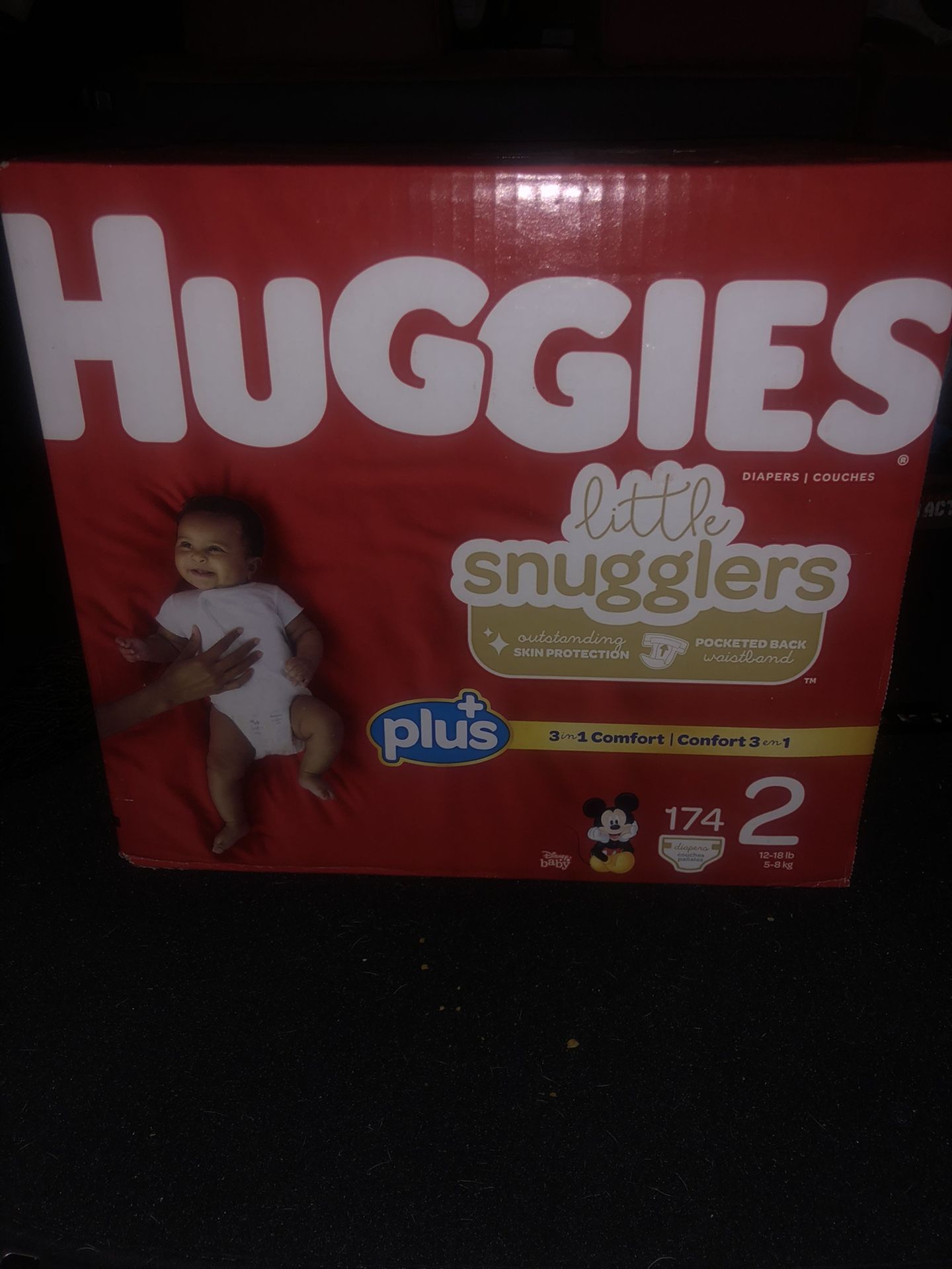 Size 2 Huggies diapers