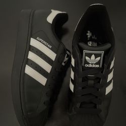 Adidas, Superstar II J, Black, Size-7