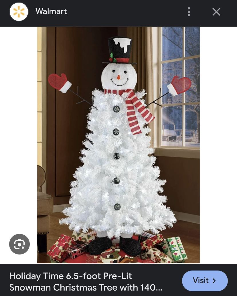 Snowman Christmas Tree