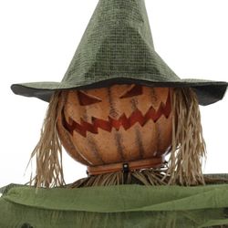 Halloween Hayride Hellion 84 in. Light Up Head Lightweight Outdoor Decoration