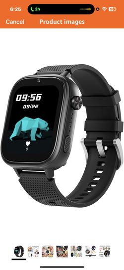 Kids Smart Watch Gift for Girls Age 5-12, 4G Kids Watch 47 Games, HD Touch Screen Two-Way Calling Feature, School Settings, SOS, Birthday Gift for Boy