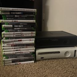 Two Xbox 360’s, 23 Games 