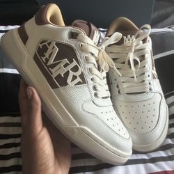 Amiri Pebbled Classic Low Sneakers