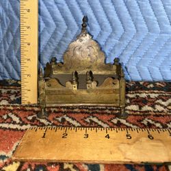 Vintage Brass Moroccan Letter Holder 