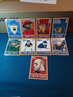 Panini Triple Play MLB Baseball Cards Lot of 9