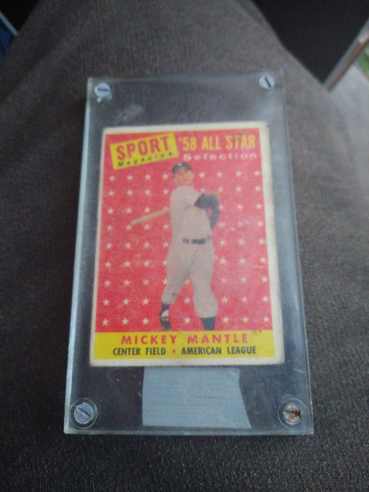 Mickey Mantle Baseball Card #487