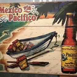 Pacifico Wood Picture
