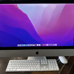 Apple iMac Retina 5K, 27 inches -MacOS Monterey 