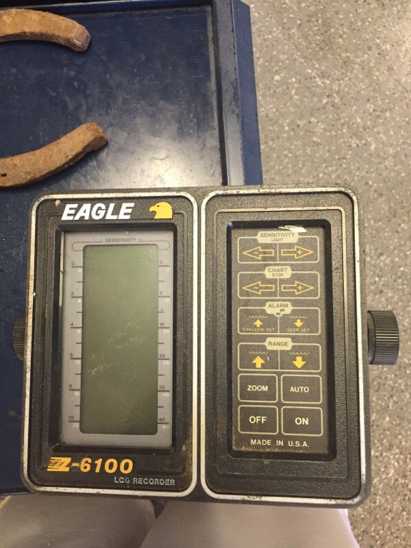 EAGLE 6100 USA made fish finder - works great!