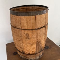 Miniature Oak Barrel