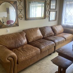 Beautiful Leather Couch 