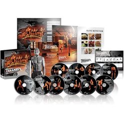 INSANITY Base Kit - DVD Workout, 60 Day Total Body Conditioning Program, Home Gym Bodyweight Exercise Program, No Workout Equipment Needed, Nutrition 