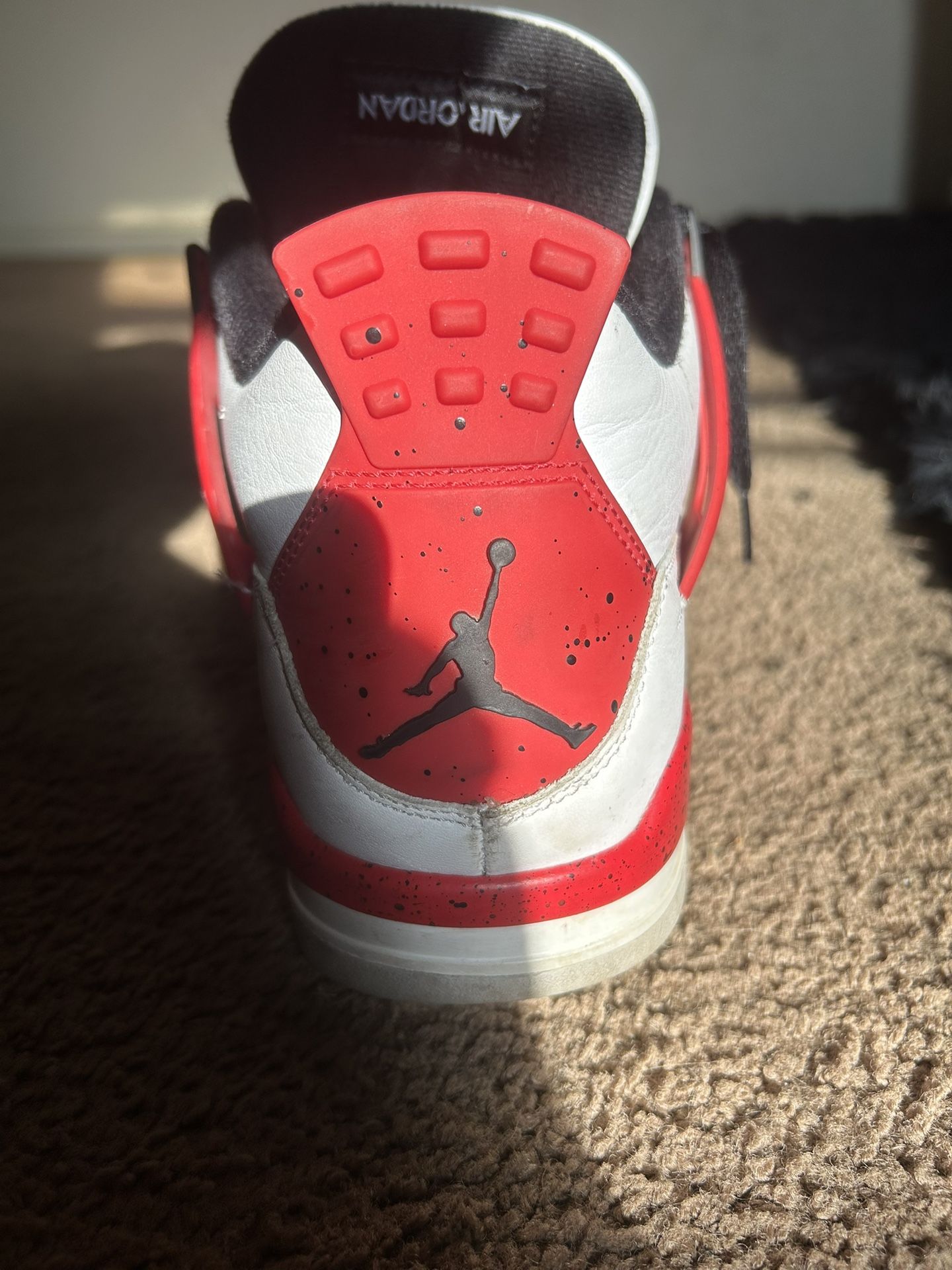 Jordan 4 “red cement” size 11 Size 11 - Jordan 4 Retro Mid Red Cement | eBay main image 3