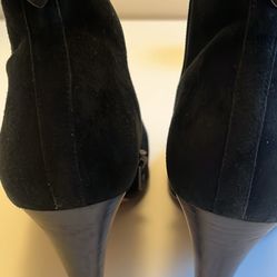 Coach Suede Ankle Boots 8.5
