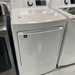 White 7.5 Cu. Ft. Electric Dryer With Sensor Dry