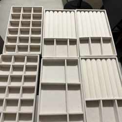Jewelry Organizer Set Of 6
