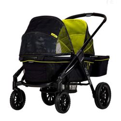 New Evenflo Pivot Xplore All-Terrain Stroller Wagon (Wayfarer Black), Unisex, 6 Months - 5 Years