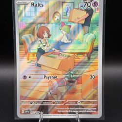 Pokemon TCG - Ralts - 211/198 Scarlet Violet Base - Illustration Rare Full Art