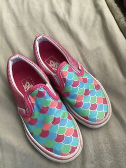 VANS mermaid design