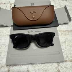 RAY BAN META AI SUNGLASSES POLARIZED
