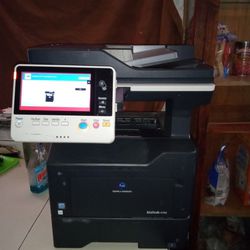 Konica Minolta Bizhub 4752 Black White Copier Printer Scanner

