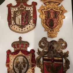 Authentic antique coat of arms