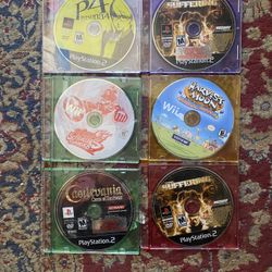 Ps2 Games And Wii Games