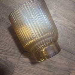 Candle Glass Holder Approx 7”