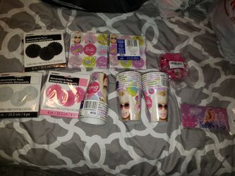 Barbie party supplies