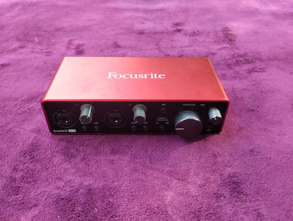 Focusrite Scarlett 2i2 3rd Gen