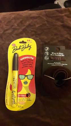 PEN Hair spray and Bun Shaper Set.