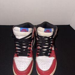 Nike Air Jordan 1 Retro High GS 'Spider-Man Origin Story' Used  Size 7