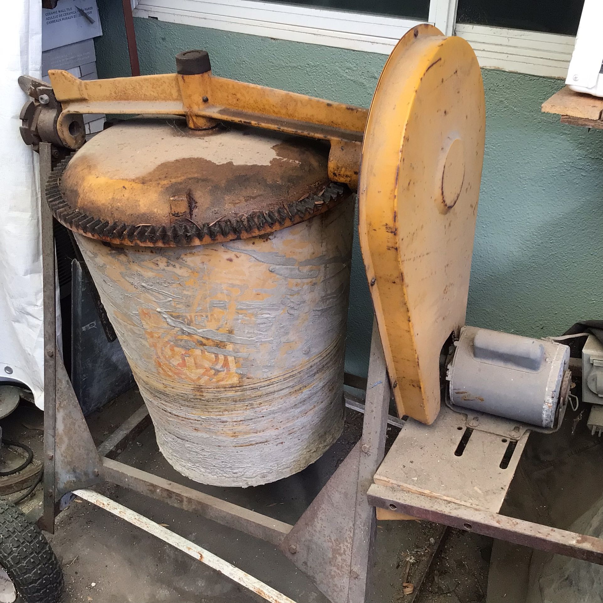 Electric Cement Mixer