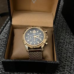 Guess Men’s Gold-Tone Sport Chronograph Watch
