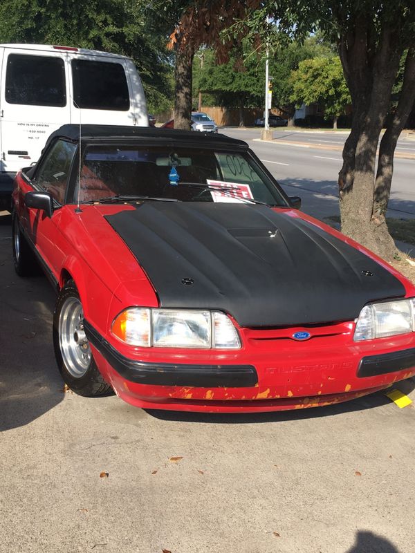 90 Mustang gt convertible for Sale in Dallas, TX - OfferUp
