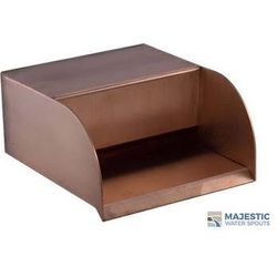 8” Copper Picard Water Scuppers For Pools & Fountains