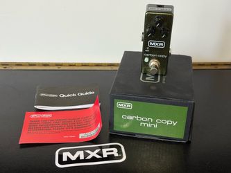 MXR Carbon Copy Mini delay pedal