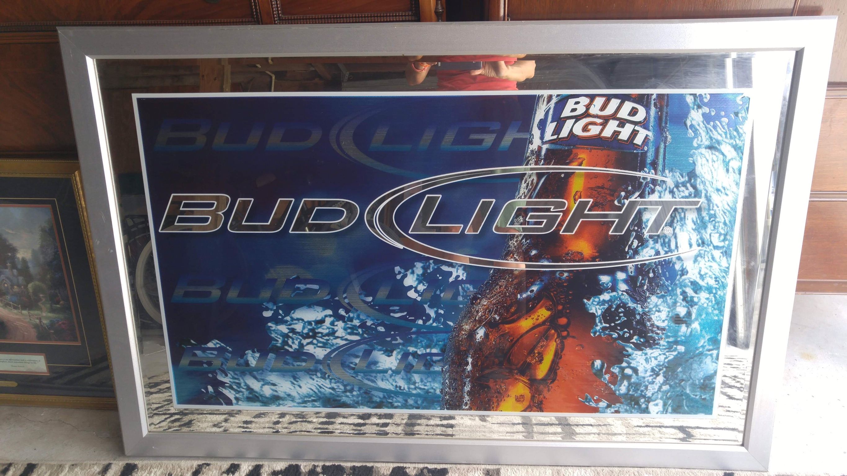 Bud Light Bar Mirror