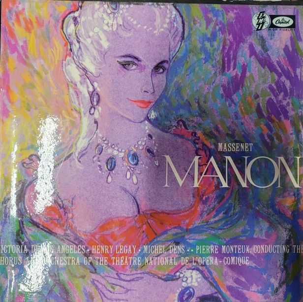 Massenet Manon Opera-Comique In Five Acts Six Scenes Capitol